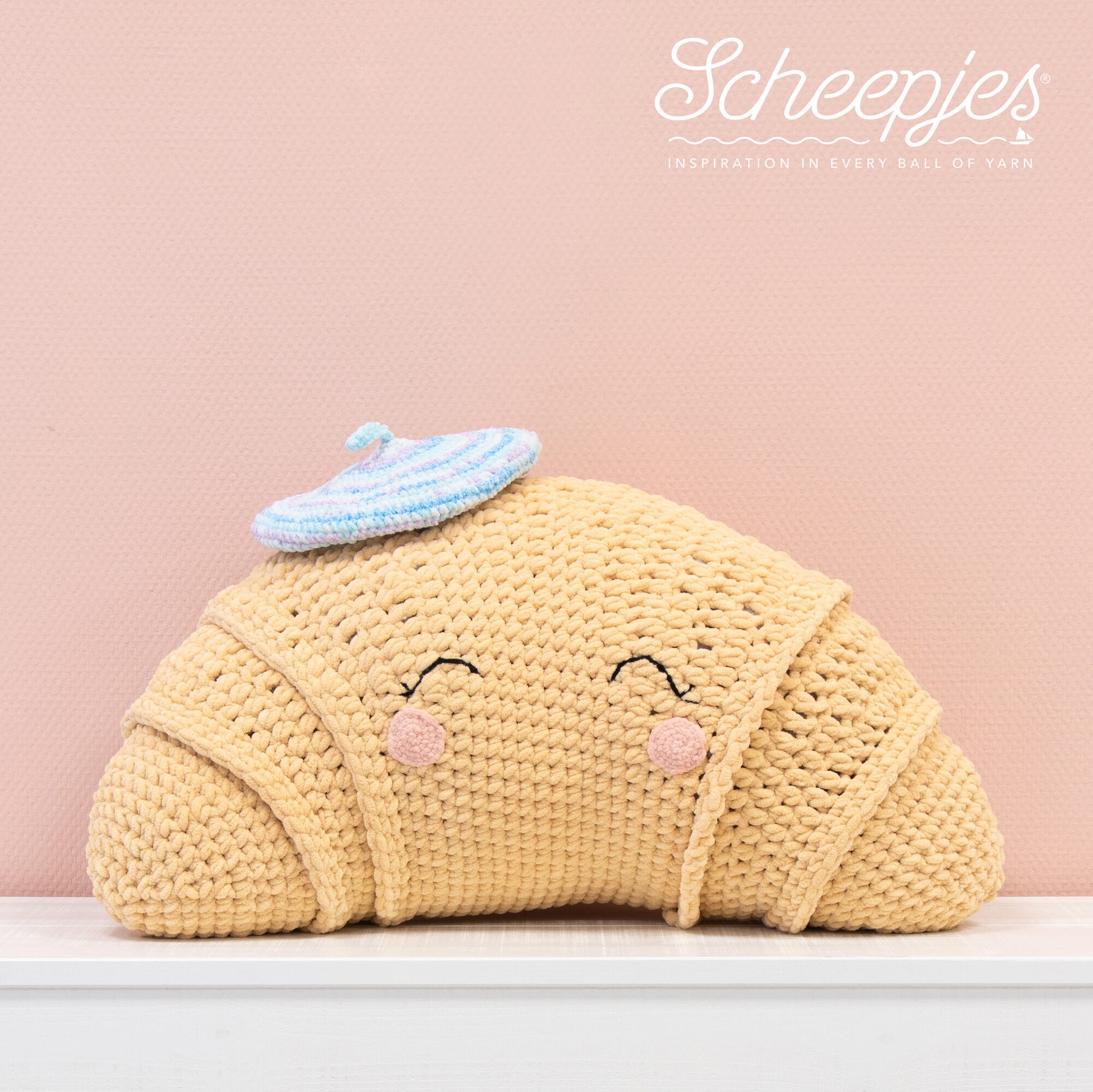 Cuddly Croissant Cushion