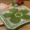 Astrid's Flower Star Potholders