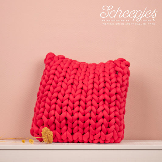 Hand Knit Cushion Cover