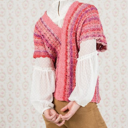YARN - The After Party 16 Coral Dreams Cardigan