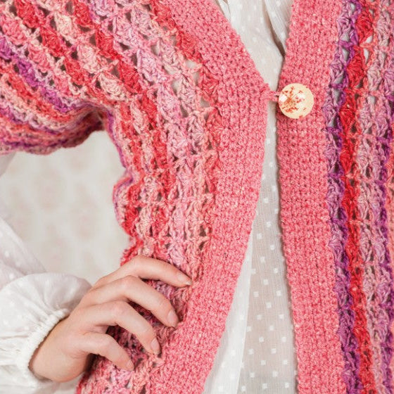 YARN - The After Party 16 Coral Dreams Cardigan