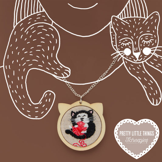 Pretty Little Things 12 - Crafty Cat Necklace