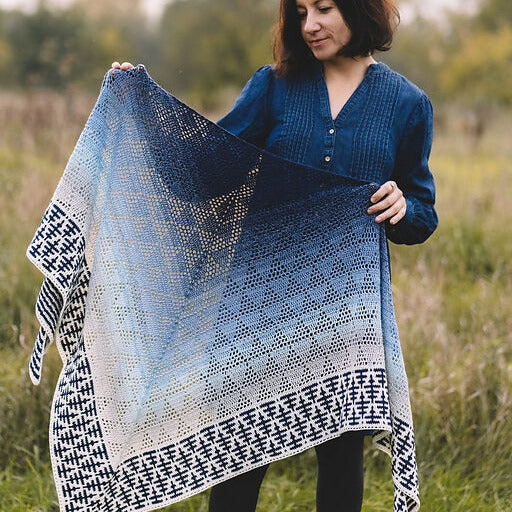 Everblue Shawl