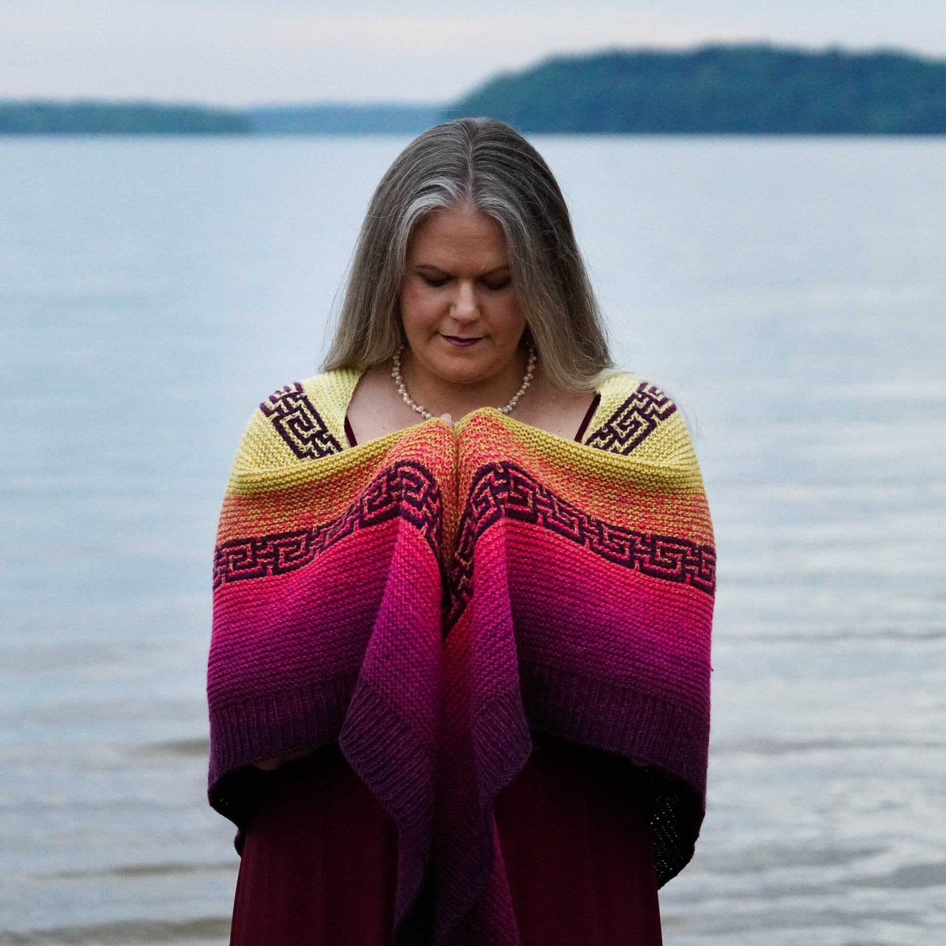 Slow Burn Shawl