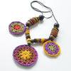 Afrikaanse mandala-ketting
