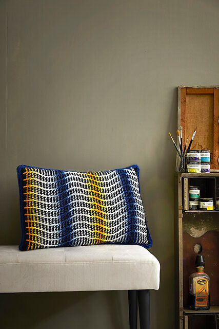 Painted Stripes Cushion