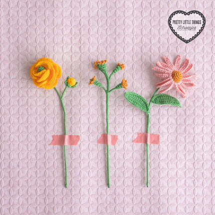 Pretty Little Things 27 - Crochet Wildflower Bouquet