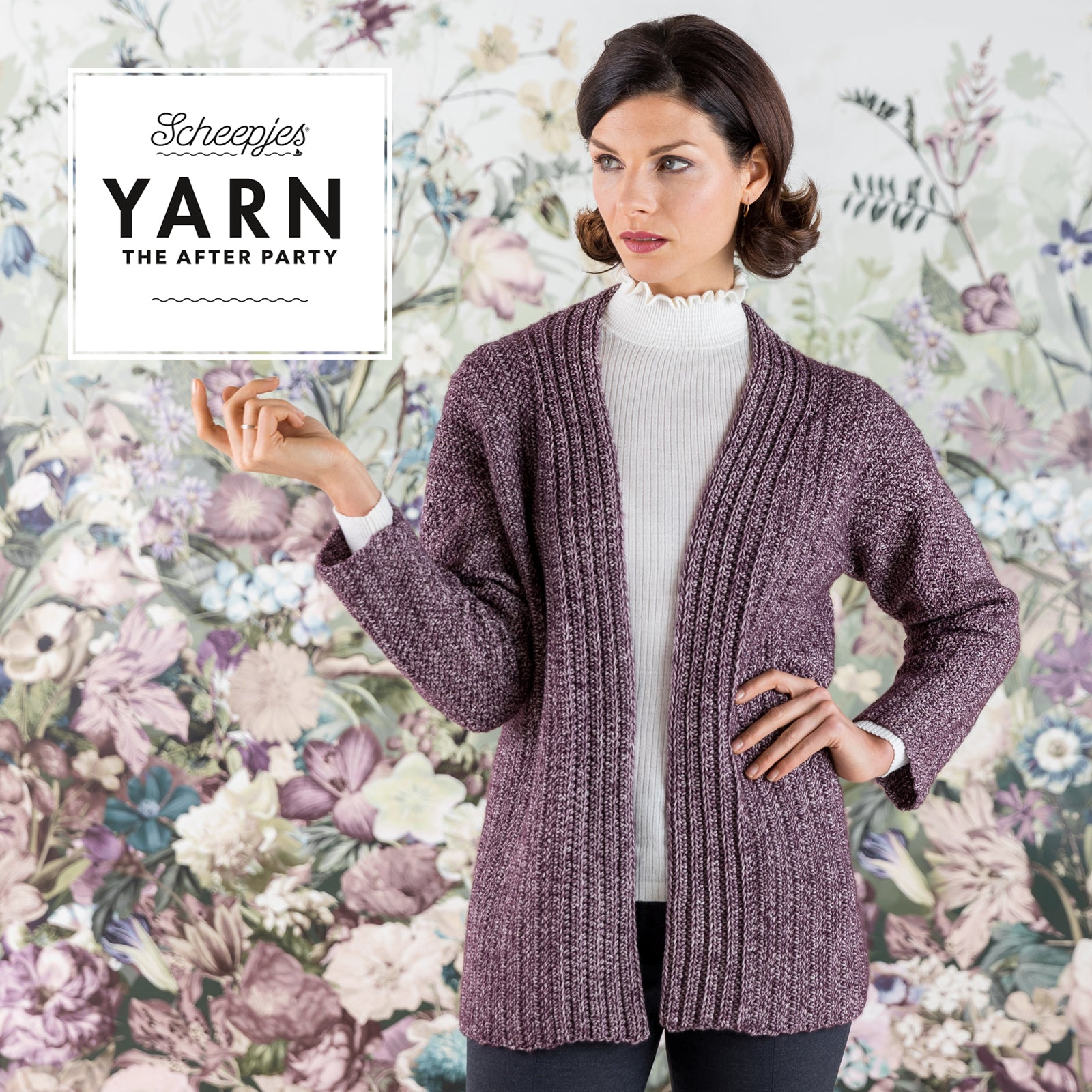 YARN - The After Party 29 Herringbone Cardigan