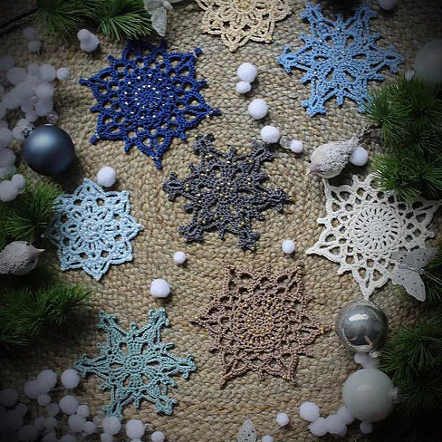 Shimmering Snowflakes