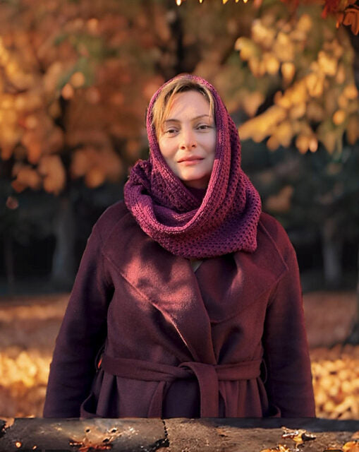Honeycomb Bliss infinity scarf