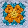 Sundrop Flower Granny Square Bag