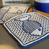 Astrid's Lighthouse Fish Potholders