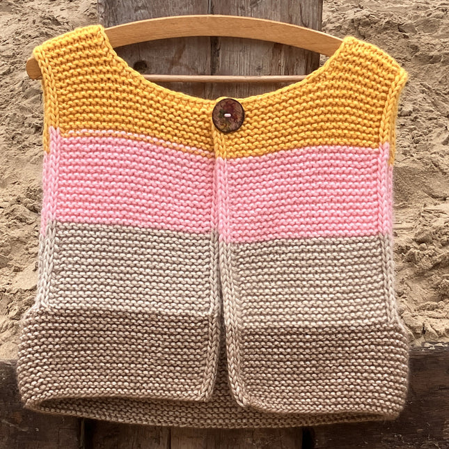 Easy Colour Block Vest