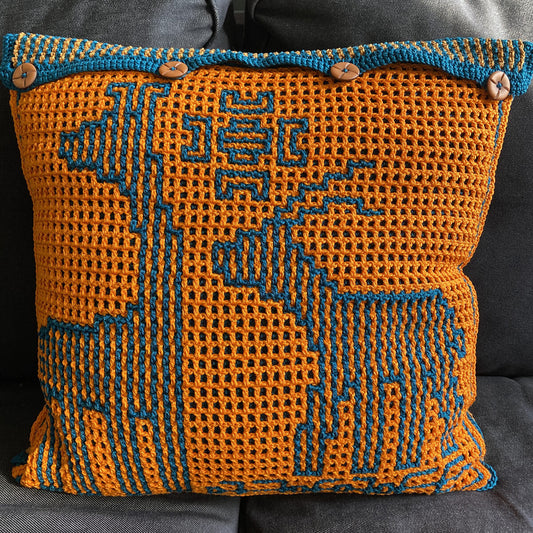 Astrid's Waka Waka Cushion