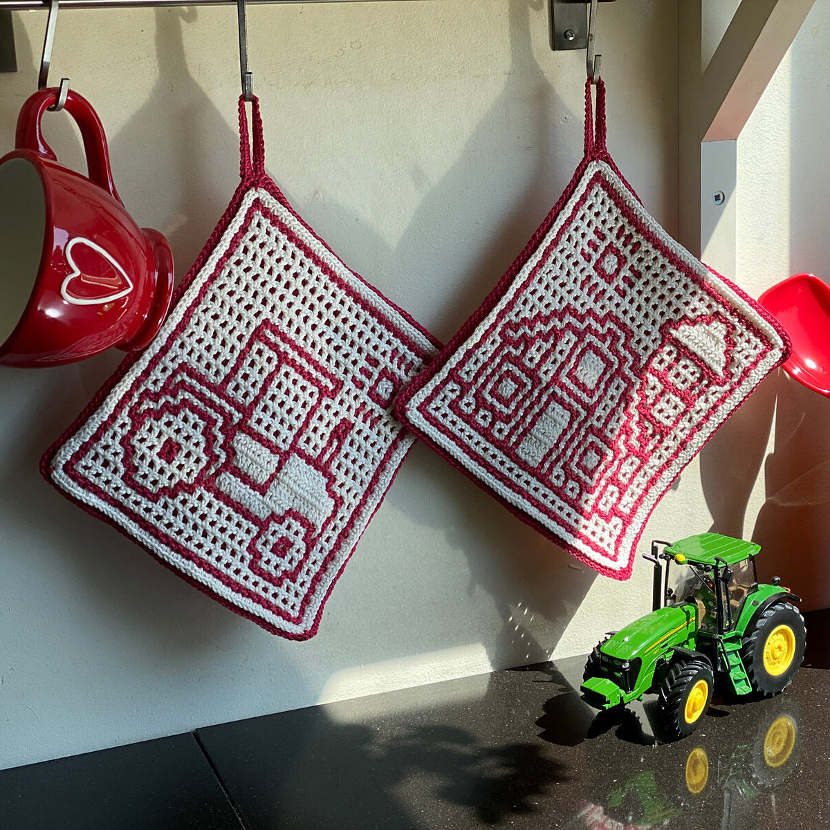Astrid's 2 Farm Potholders