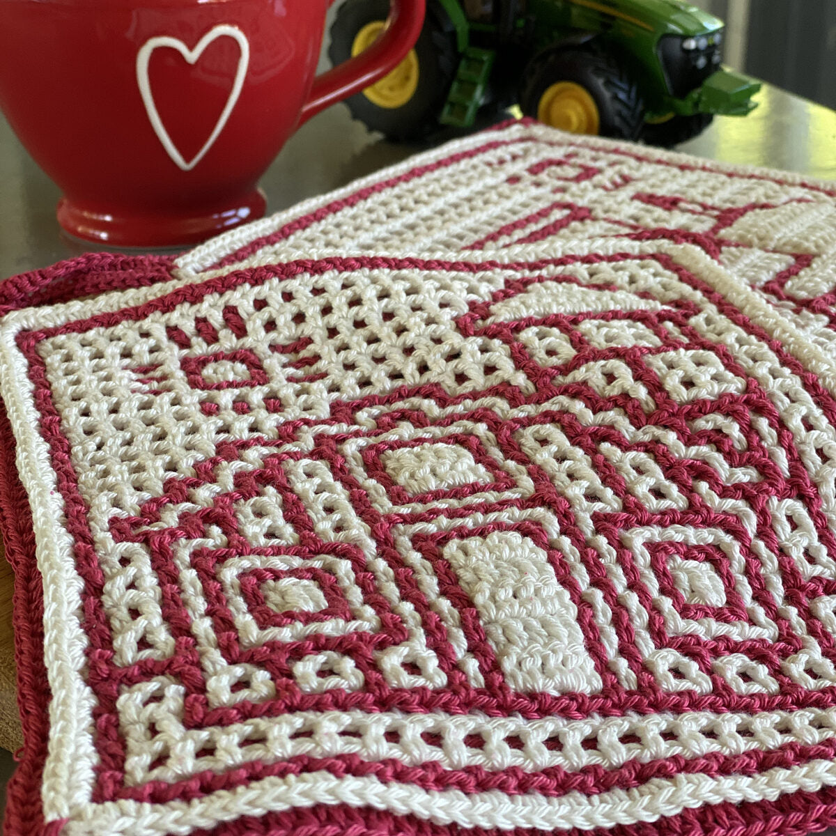 Astrid's 2 Farm Potholders