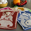 Astrid's 5 Farm Animals Potholders