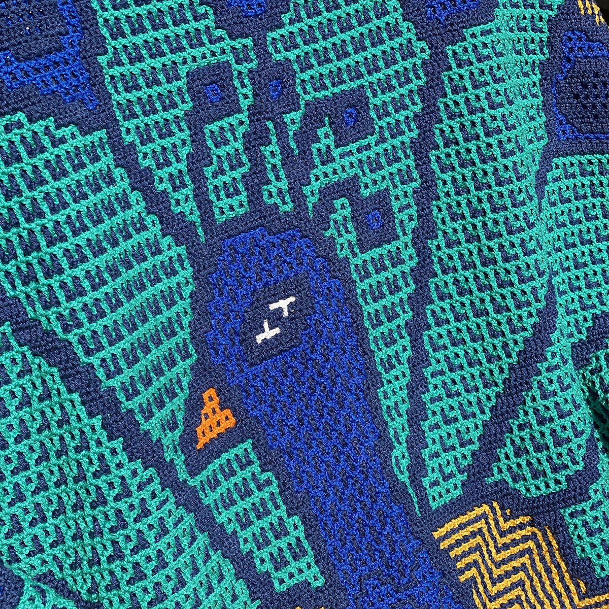 Astrid's Peacock Blanket