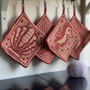 Astrid's 4 Shell Potholders