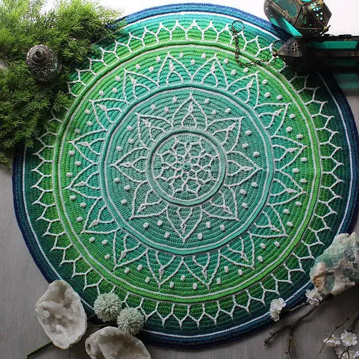 Indian Flower Rug