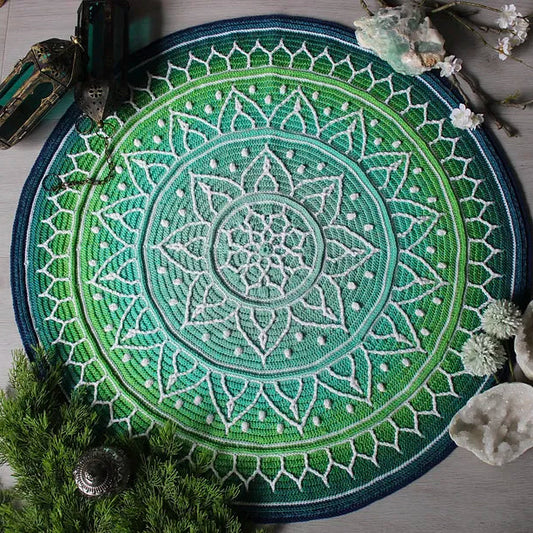 Indian Flower Rug