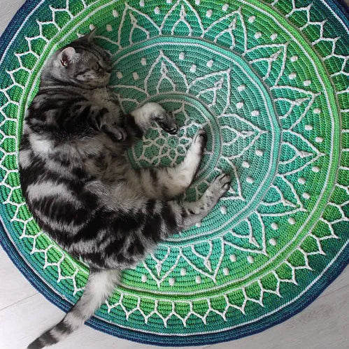 Indian Flower Rug