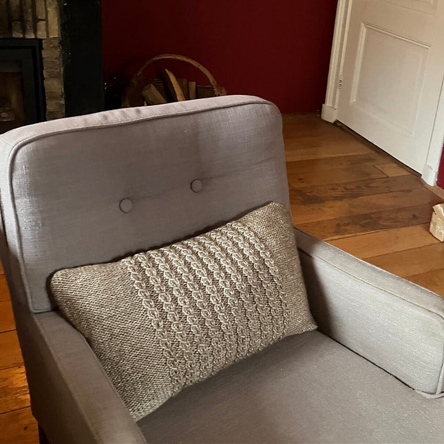 Coffee and Cream Cushion
