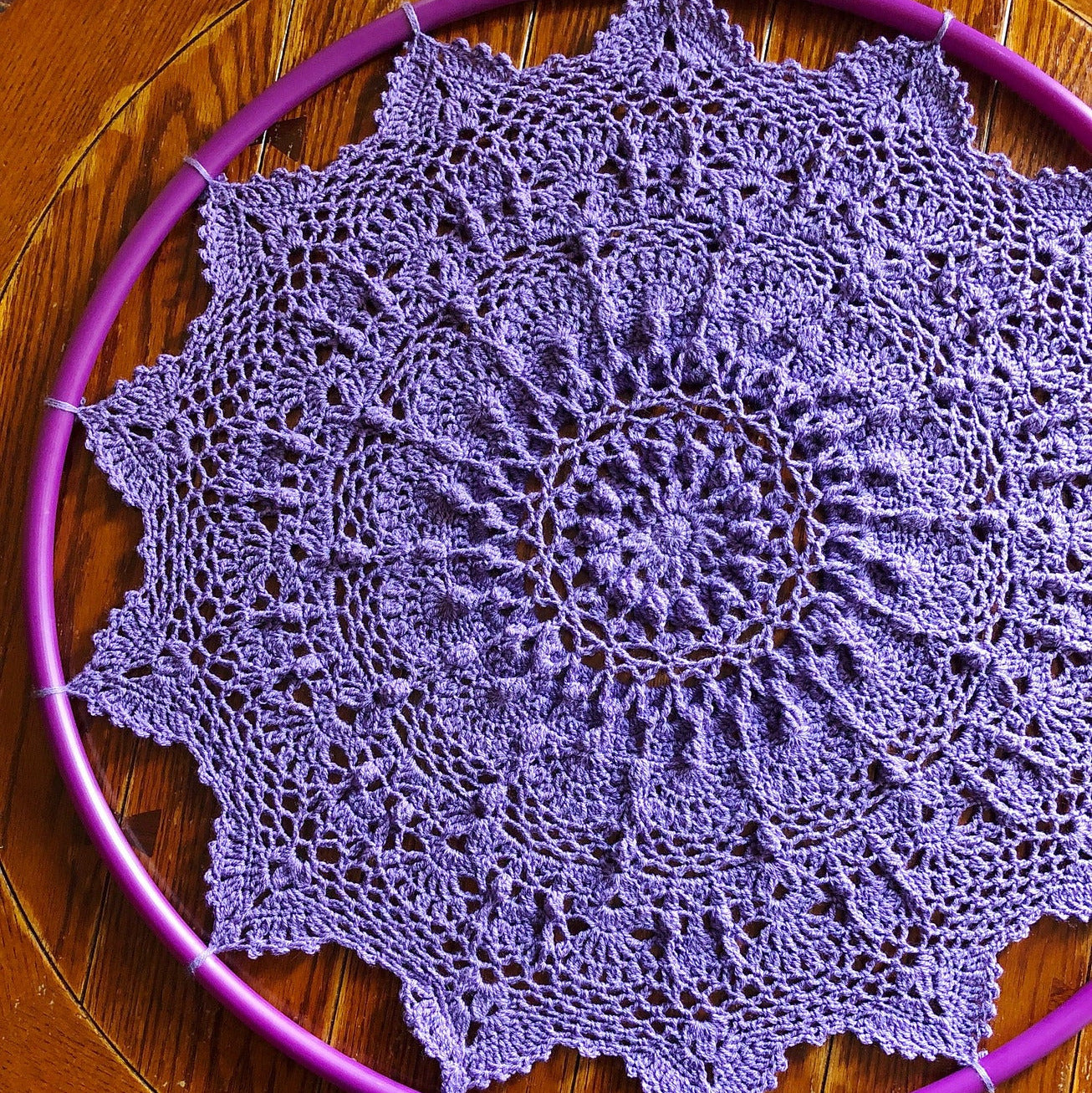 Namaste Hula Hoop Mandala