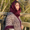 Honeycomb Bliss infinity scarf