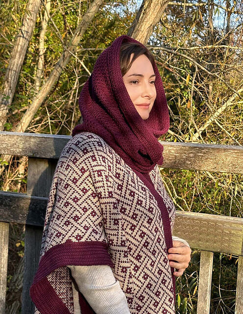 Honeycomb Bliss infinity scarf