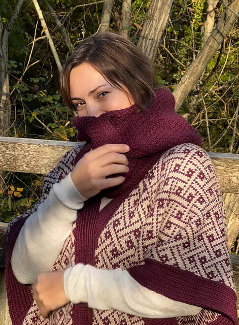Honeycomb Bliss infinity scarf