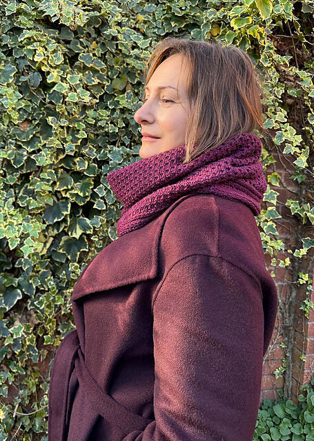 Honeycomb Bliss infinity scarf