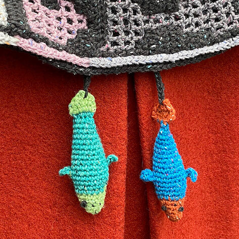Astrid's Fish Shawl