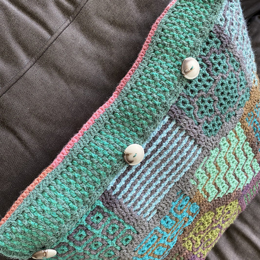 Astrid's Colour Wave Cushion