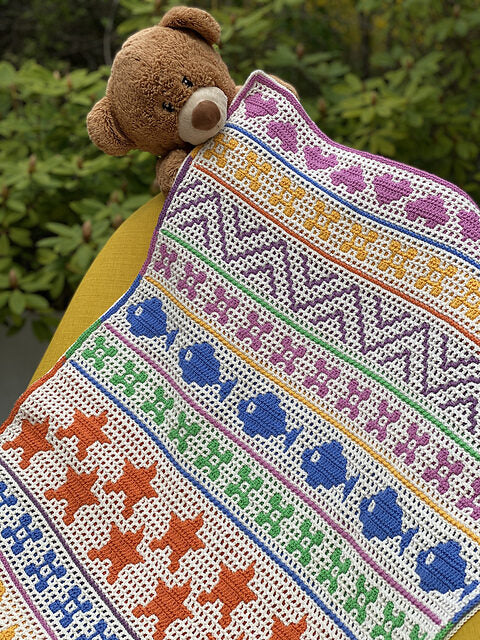 Astrid's Baby Star Blanket