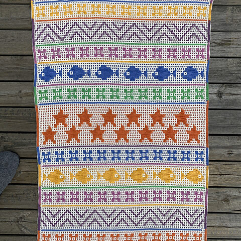 Astrid's Baby Star Blanket