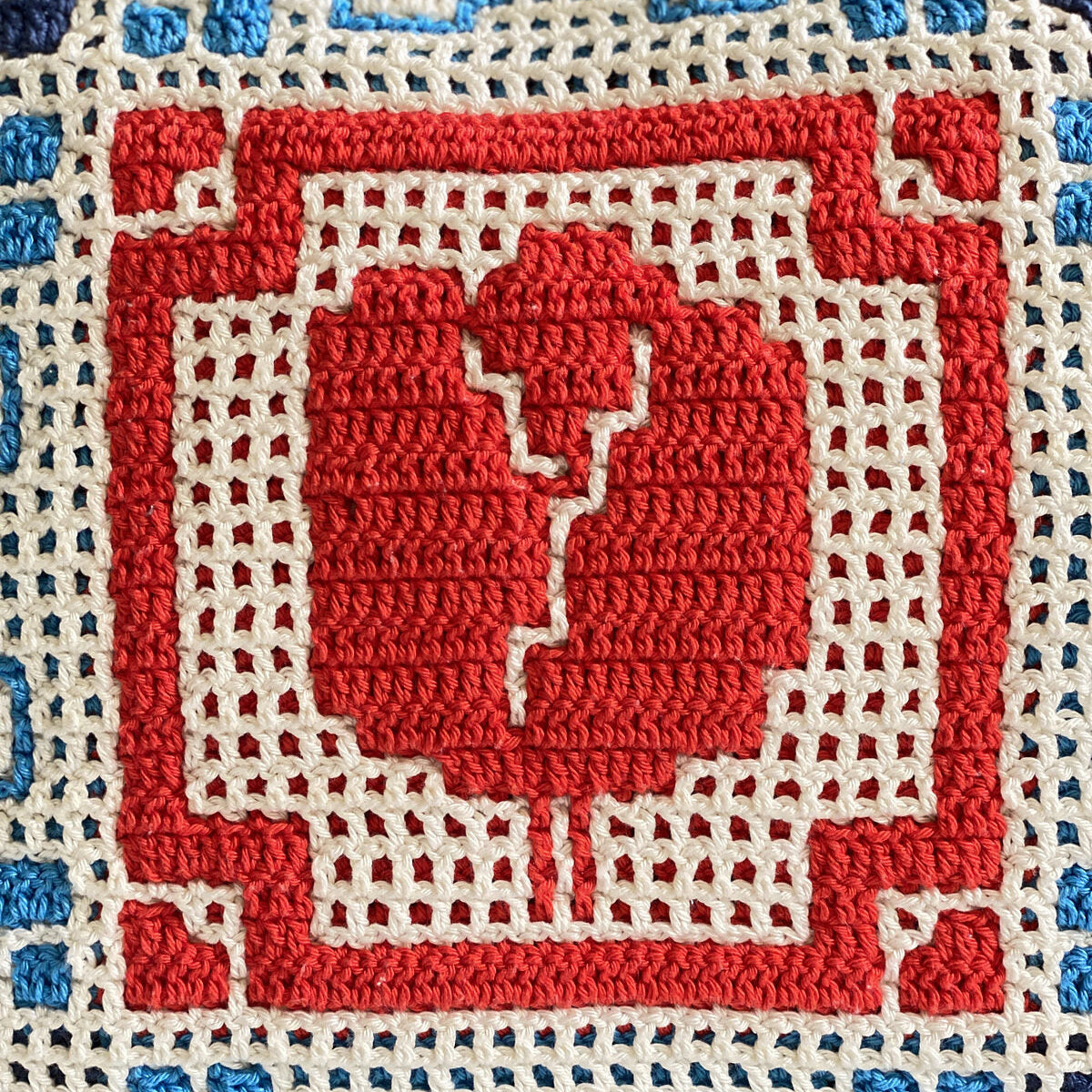 Astrid's Dutch Tiles Blanket