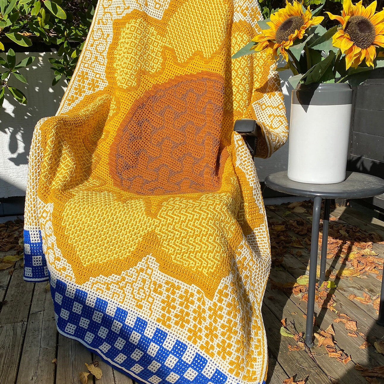 Astrid's Sunflower Blanket