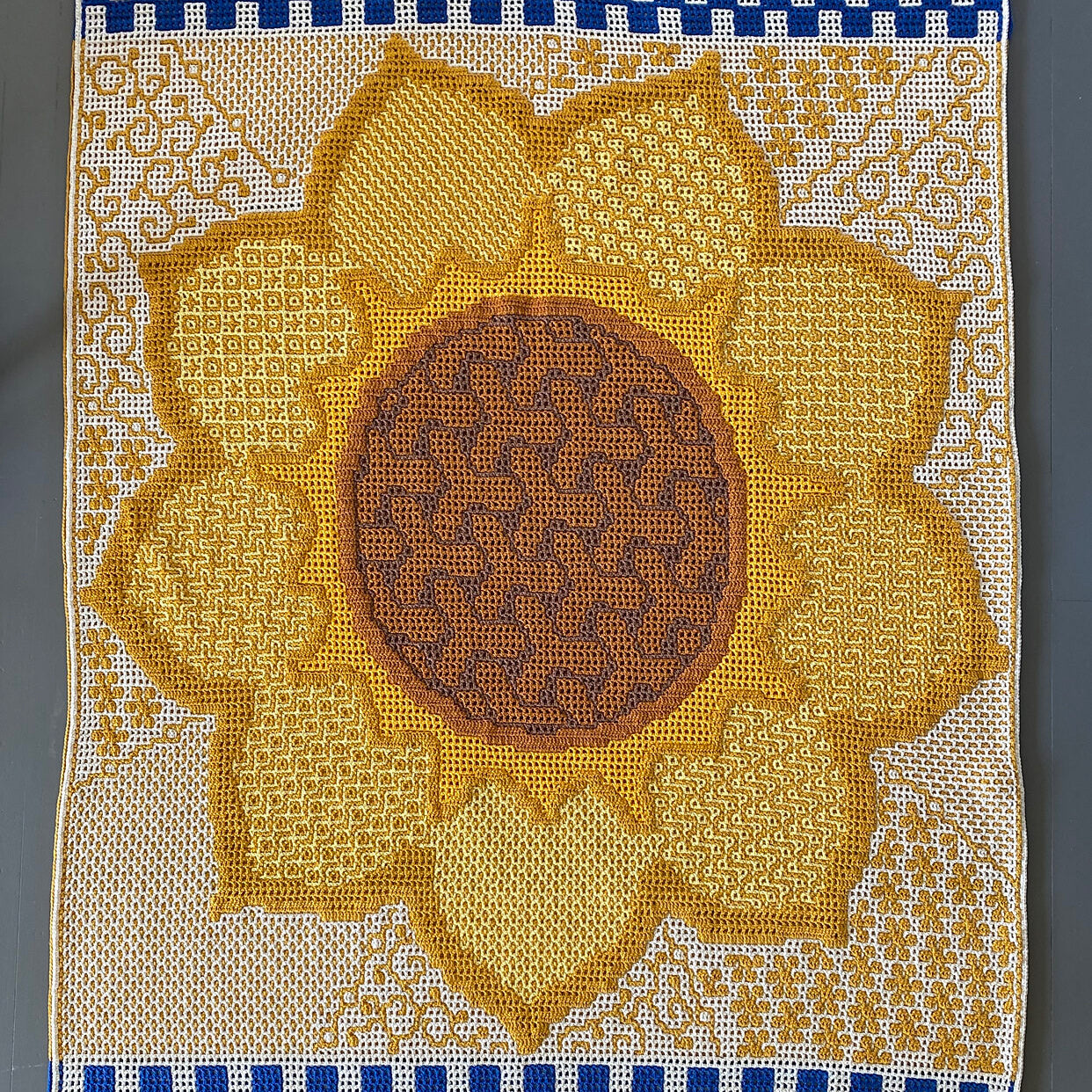 Astrid's Sunflower Blanket