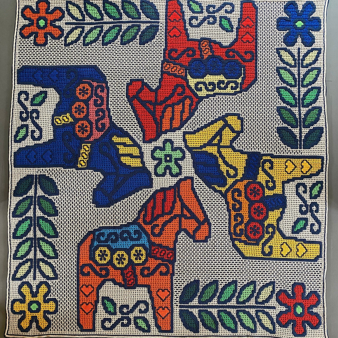 Astrids Dala paardendeken