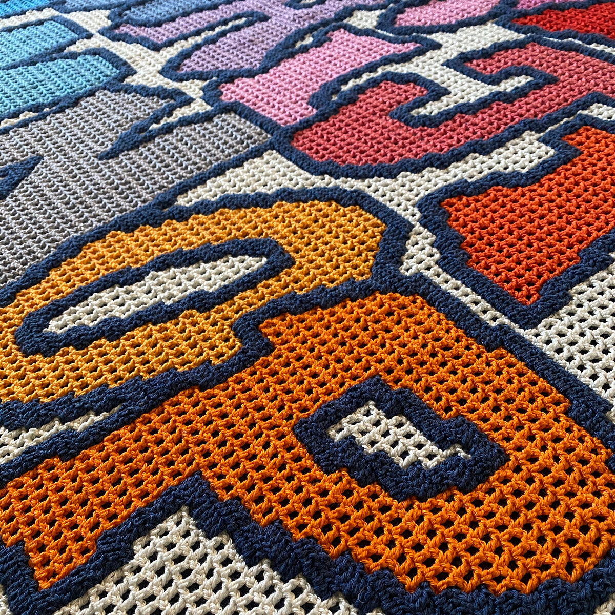 Astrid's ABC Blanket
