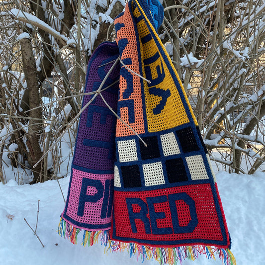 Astrid's Colour Scarf