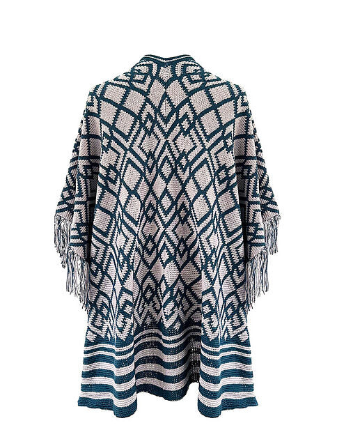 GeoChic gehaakte cape
