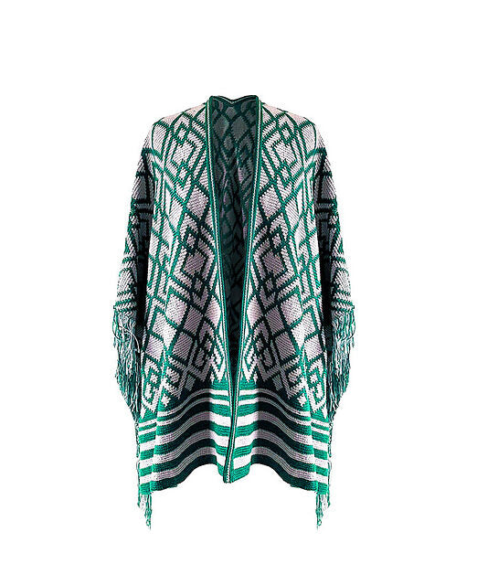 GeoChic gehaakte cape