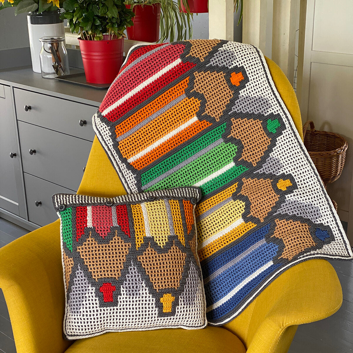 Astrid's Pencil Cushion Cover