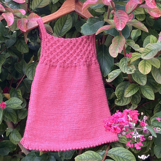 Vintage Rose Smock Dress