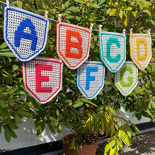 Astrid's Letter Bunting