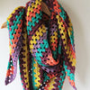 XL Granny Winter Shawl
