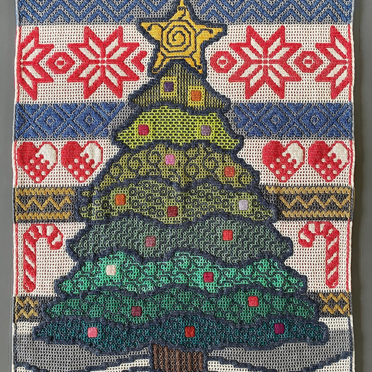 Astrid's Christmas Tree Blanket