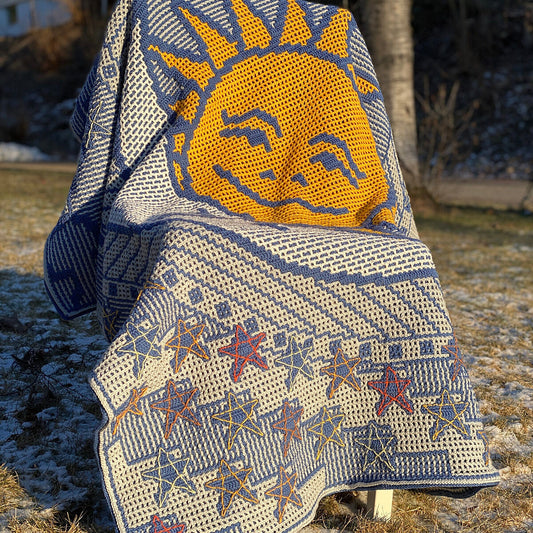 Astrid's Sun and Moon Blanket